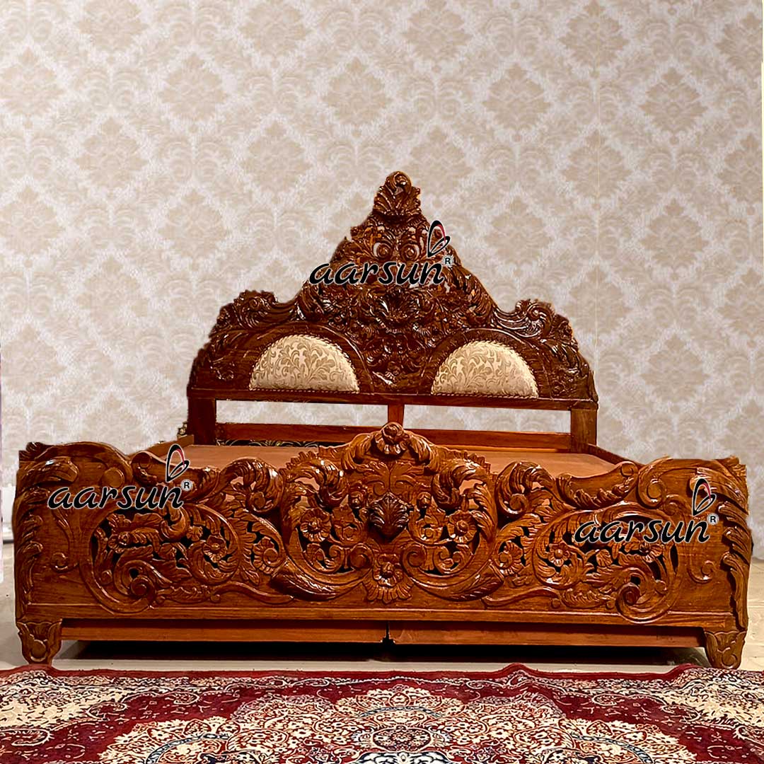 Bed Design in Sheesham Wood