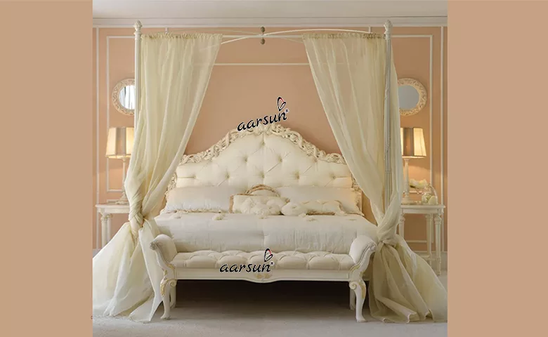 Image for Classic Style Four Poster Bed
