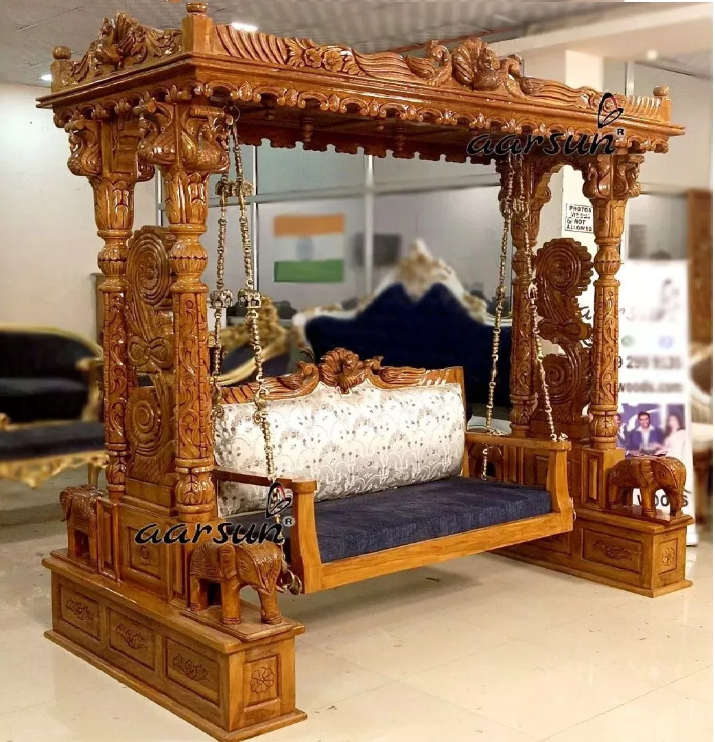 wooden jhula bangai top design