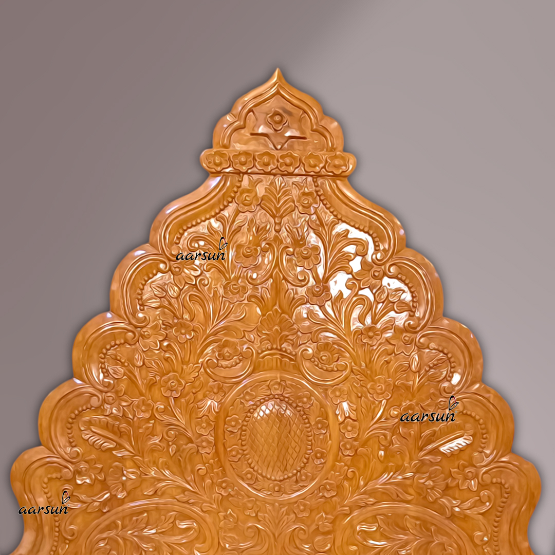 Traditional Guruji Chair in Teak Wood YT752 - Image 5