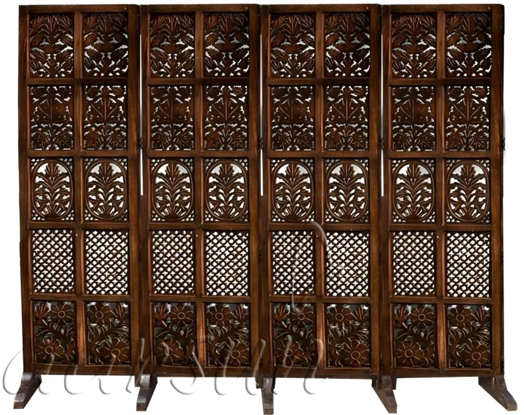modern room divider 4 panel