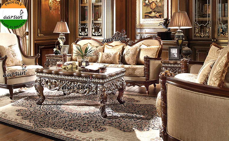 Classic Teak Sofa Set