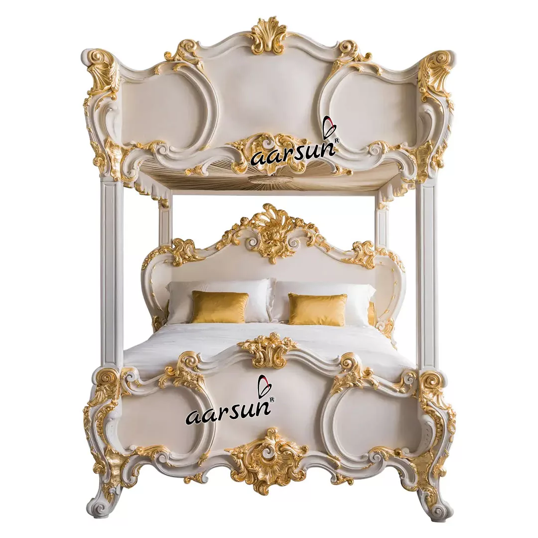 Luxury 4 Poster Bunk Bed