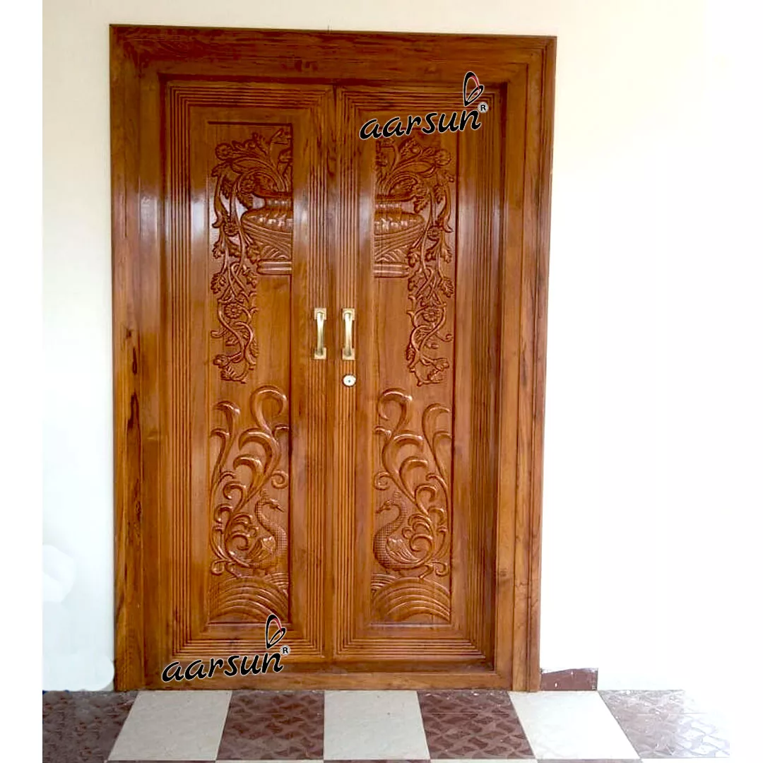 Peacock Main Door Design latest trending
