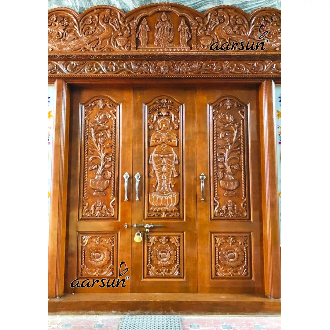 Complete Pooja Room Door
