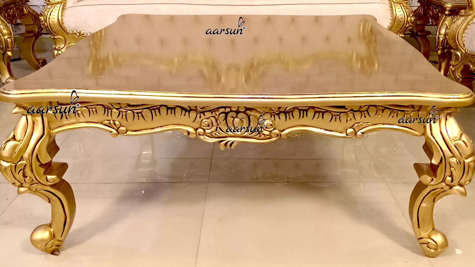 Aarsun High End Luxury Sofa Set