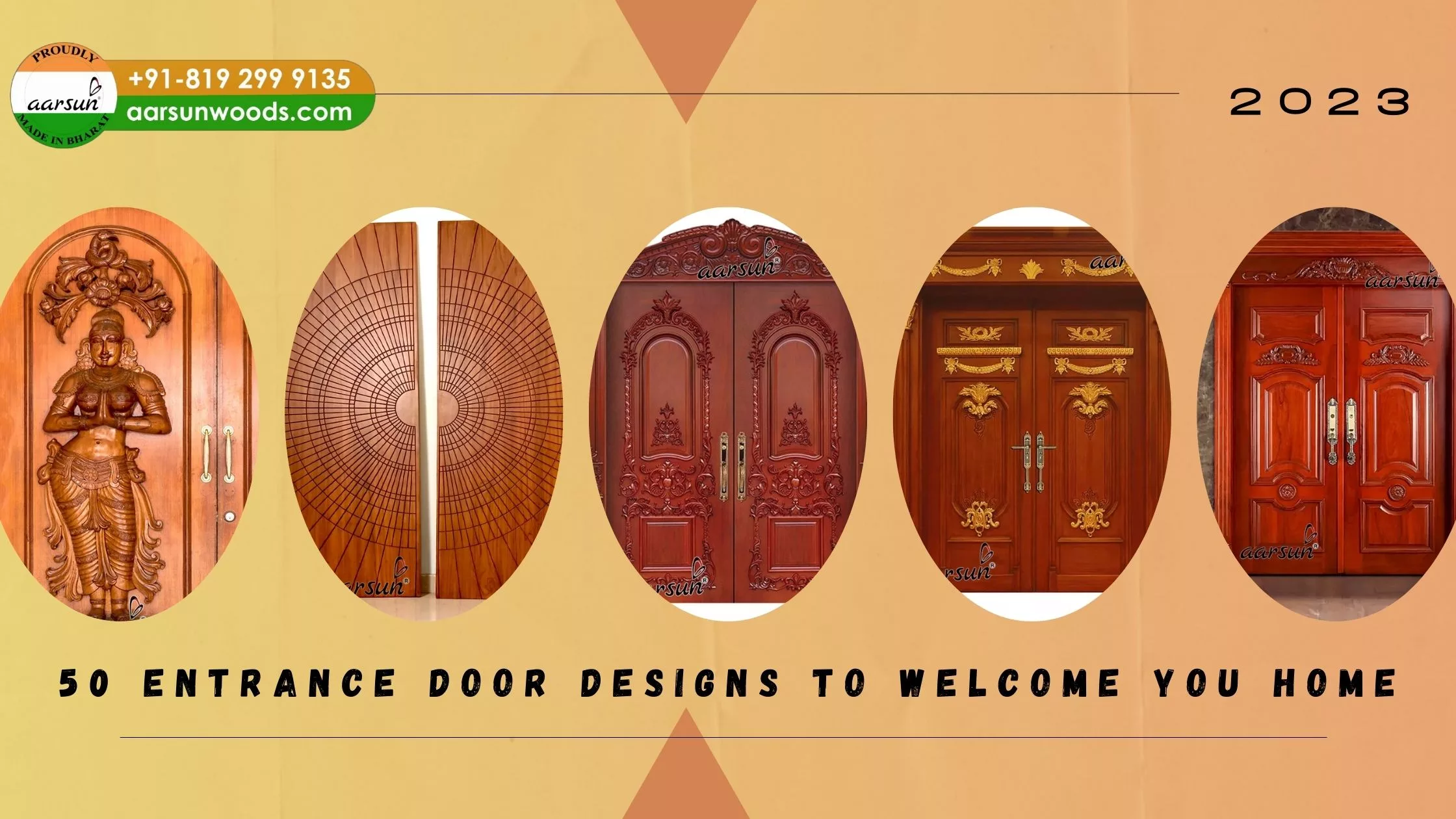 50 Stunning Entrance Door Designs to Welcome You Home