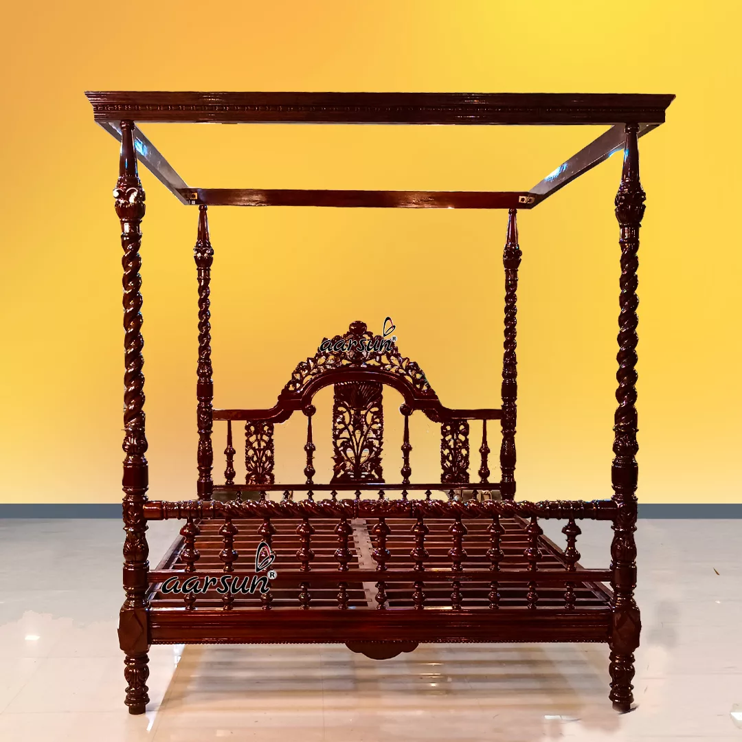 Vintage Four Poster Bed