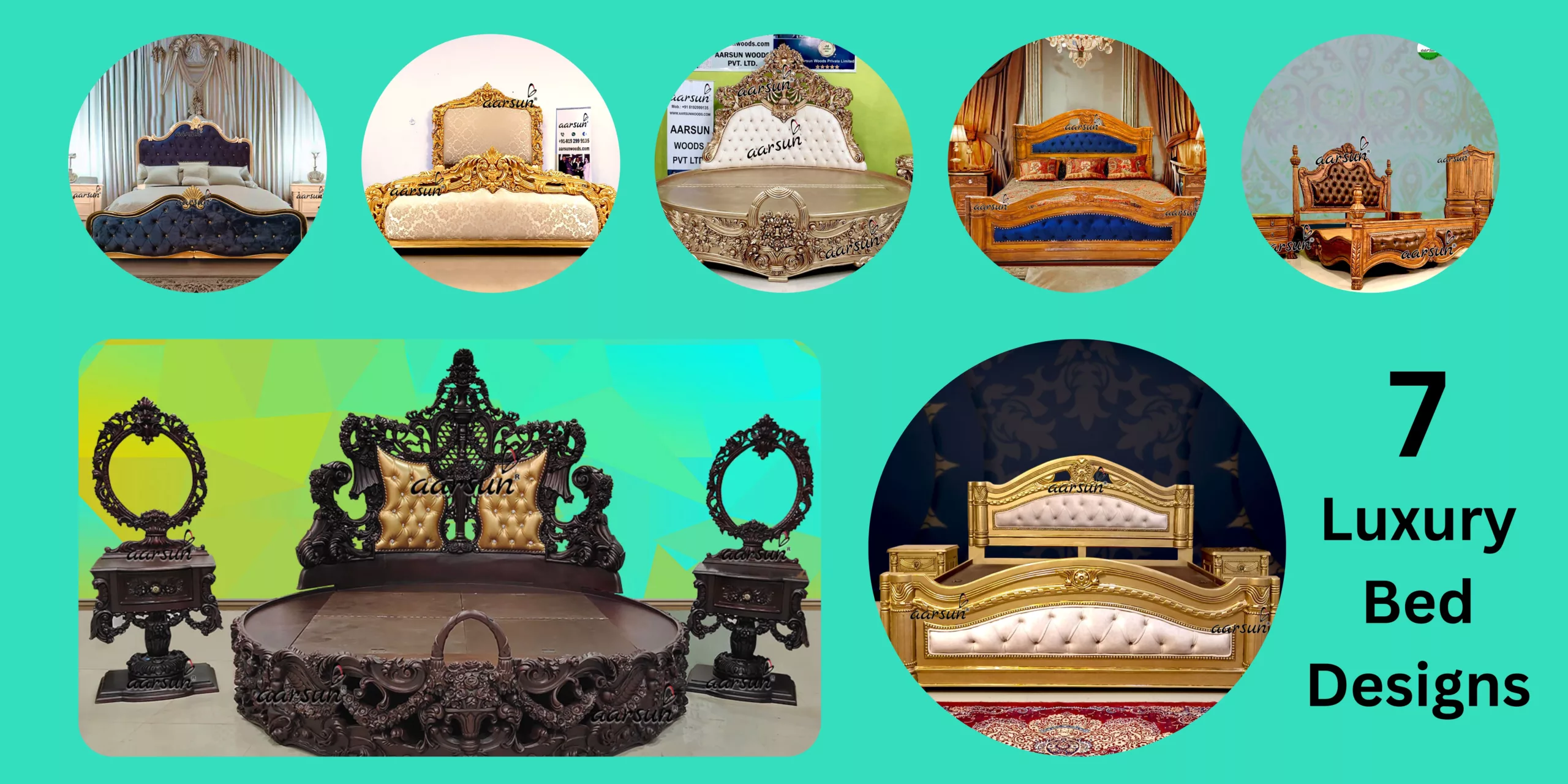 7 luxury bed designs