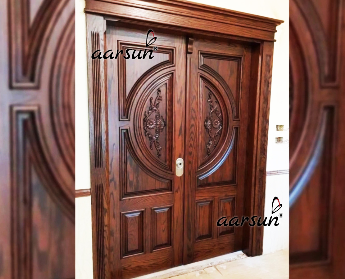 Best Design Wooden Double door