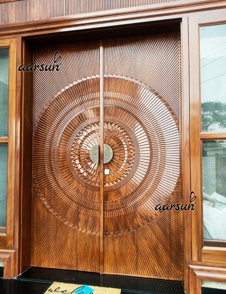 Luxurious main double in solid wood