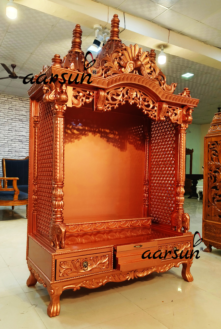 pooja temple for modern homes