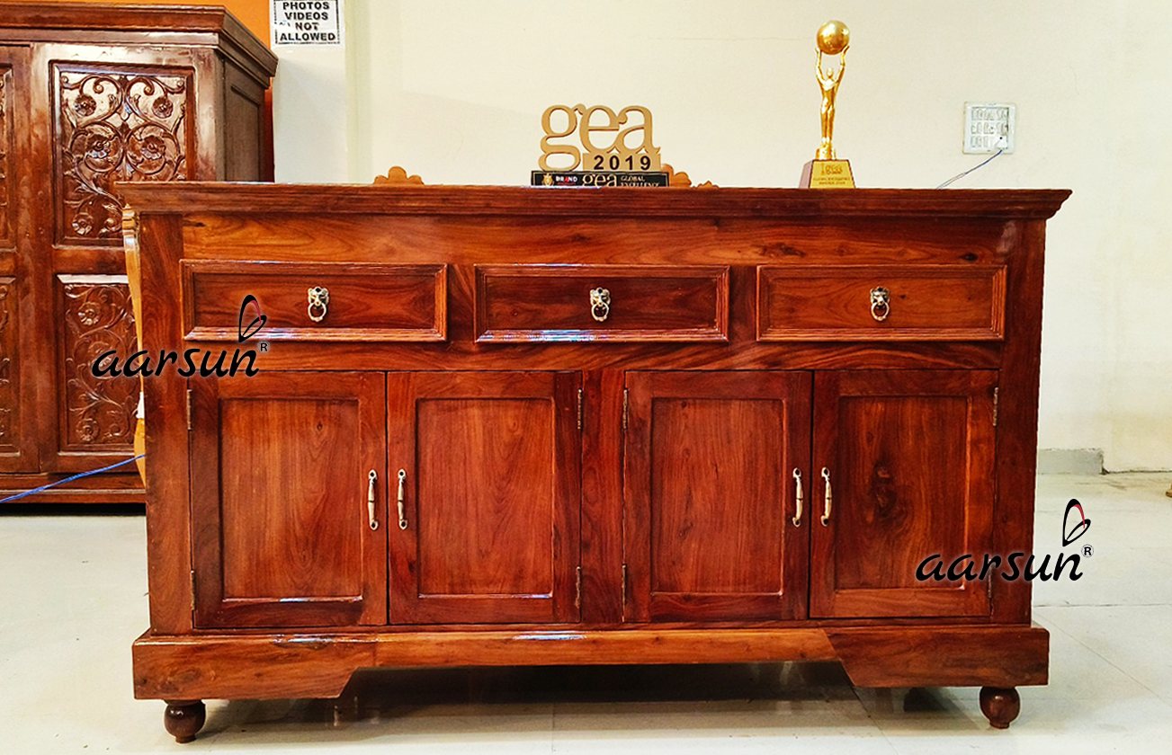 Modern Console Table in solid wood