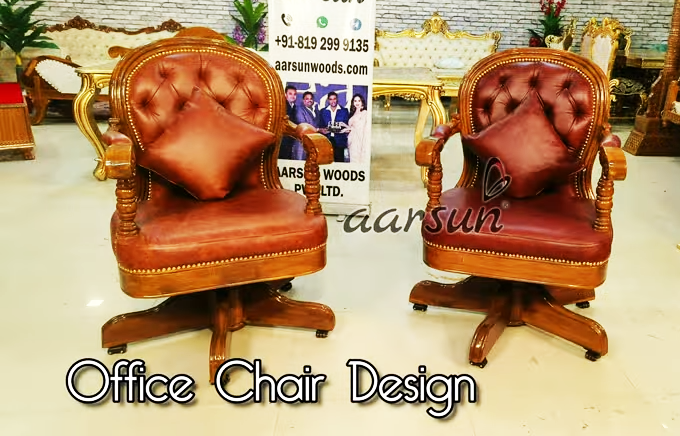 360-Degree Revolving Office Chair - Ultimate Comfort and Functionality