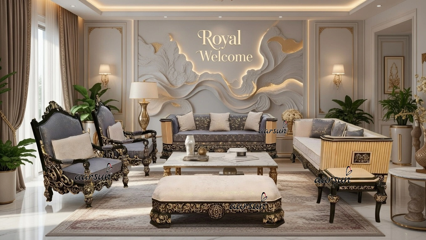 Beautiful Masterpiece Sofa Set NT-039