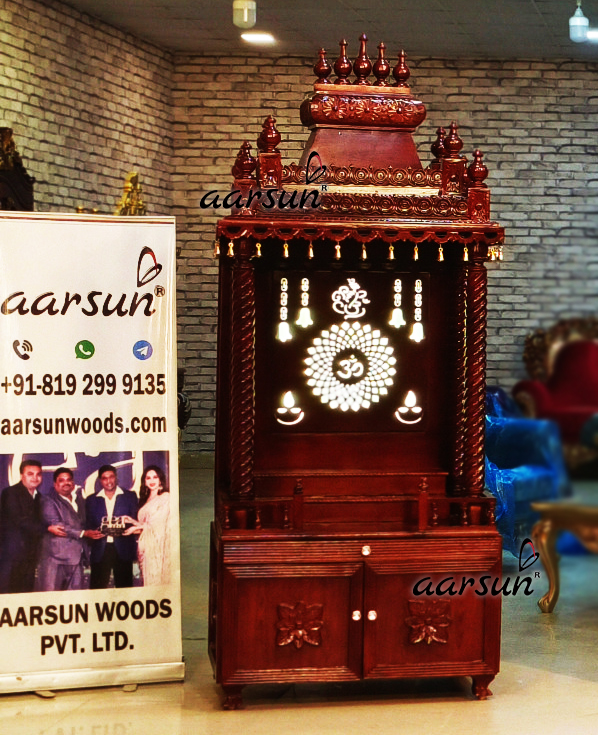 Teak wood Fusion Temple