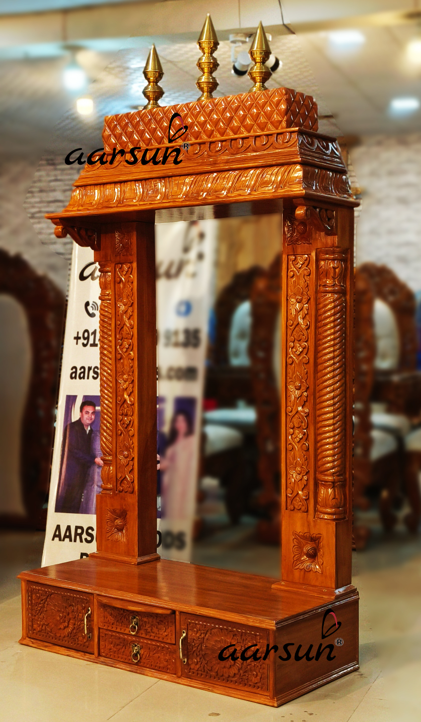 Temple in Frame Design