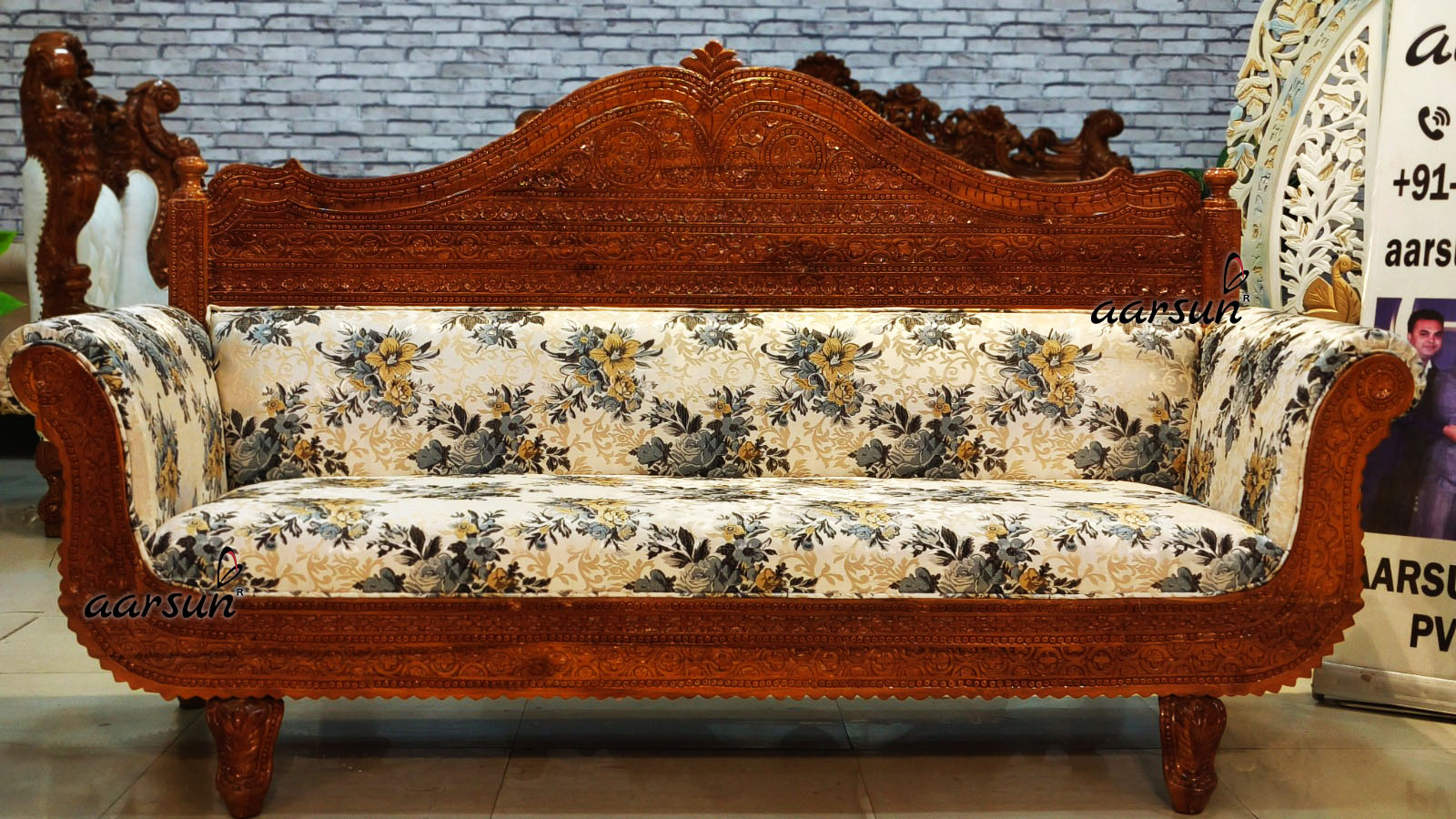 Three Seater Sofa Set