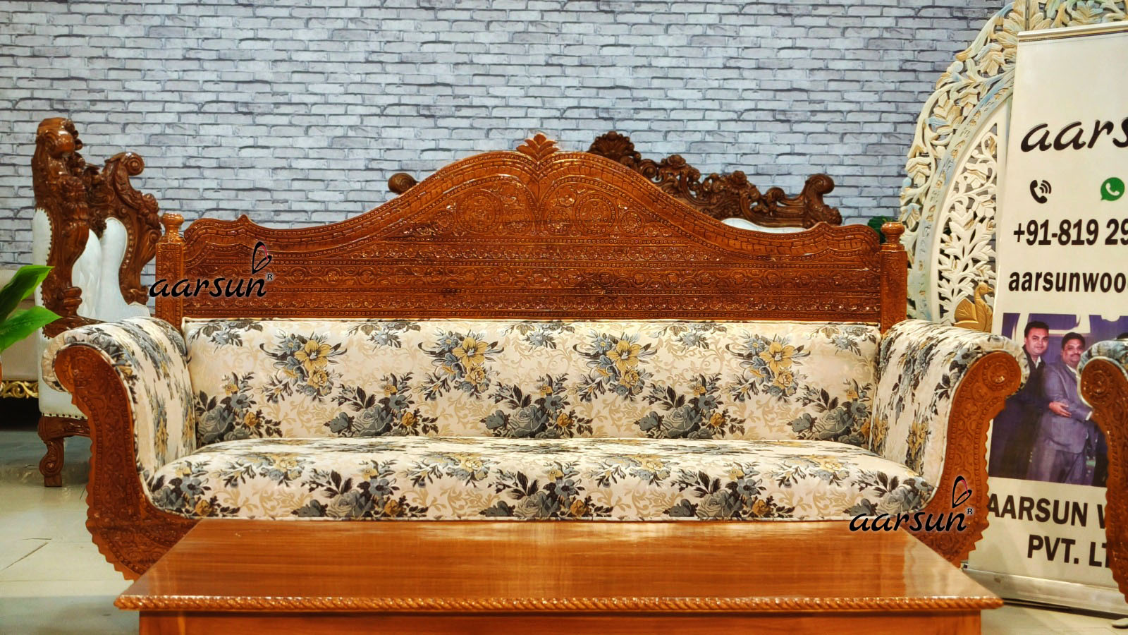 Vintage Rajasthani Style Sofa