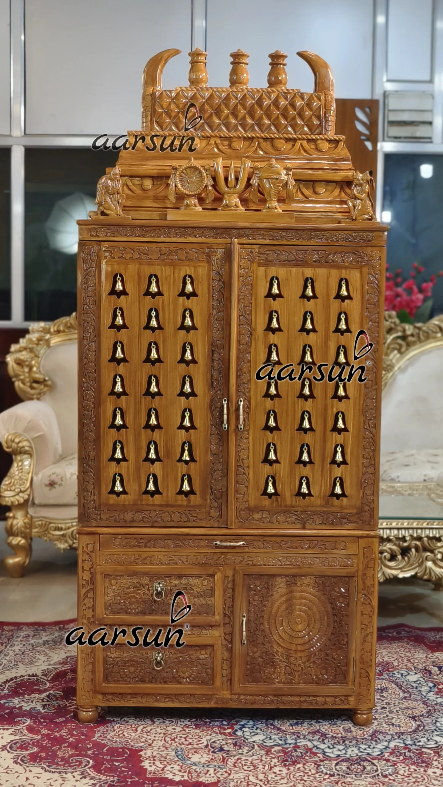 South Indian Style Temple For Home - Image 2