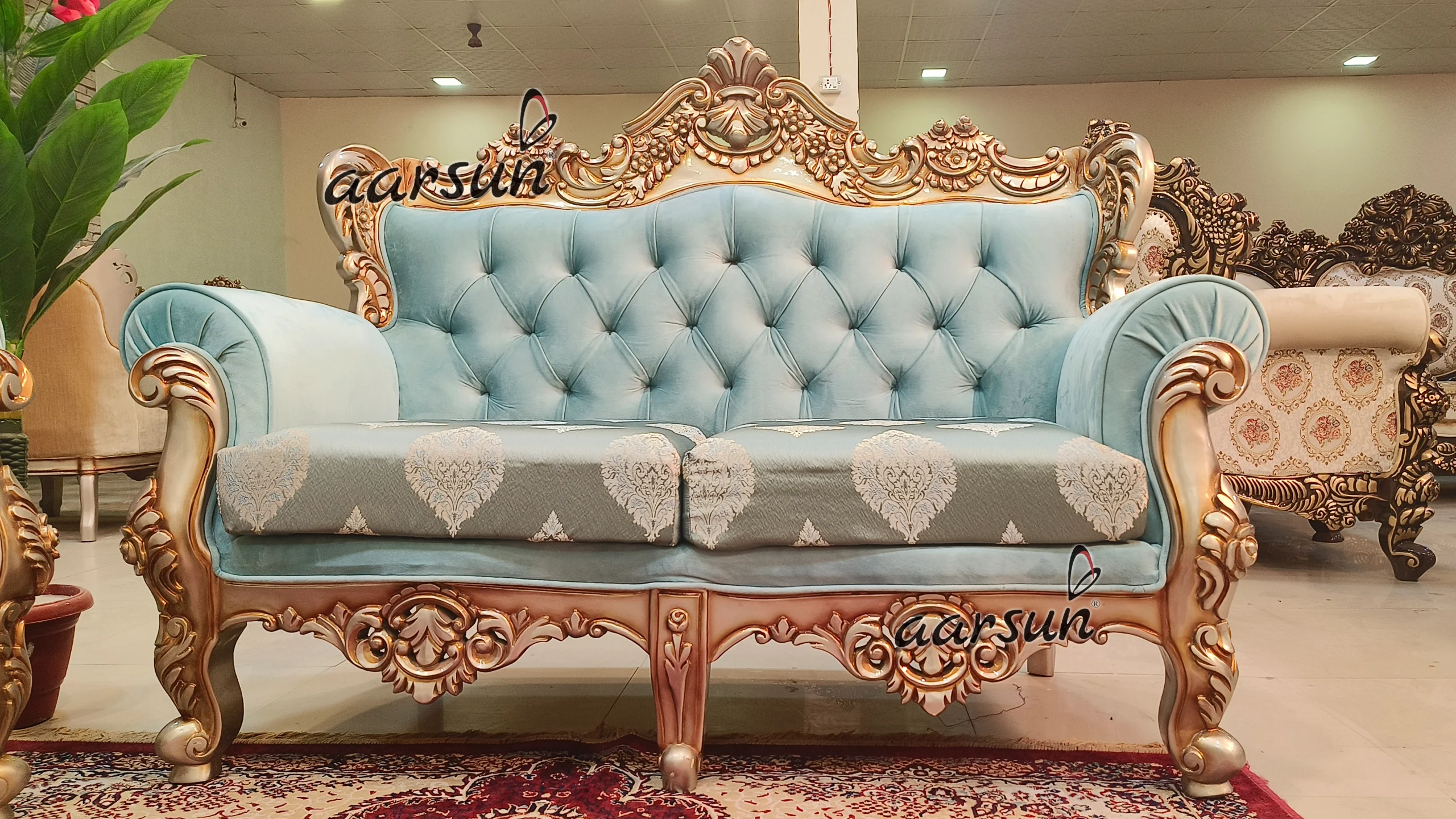 7 Seater Sofa Set in Royal Finish - Image 3