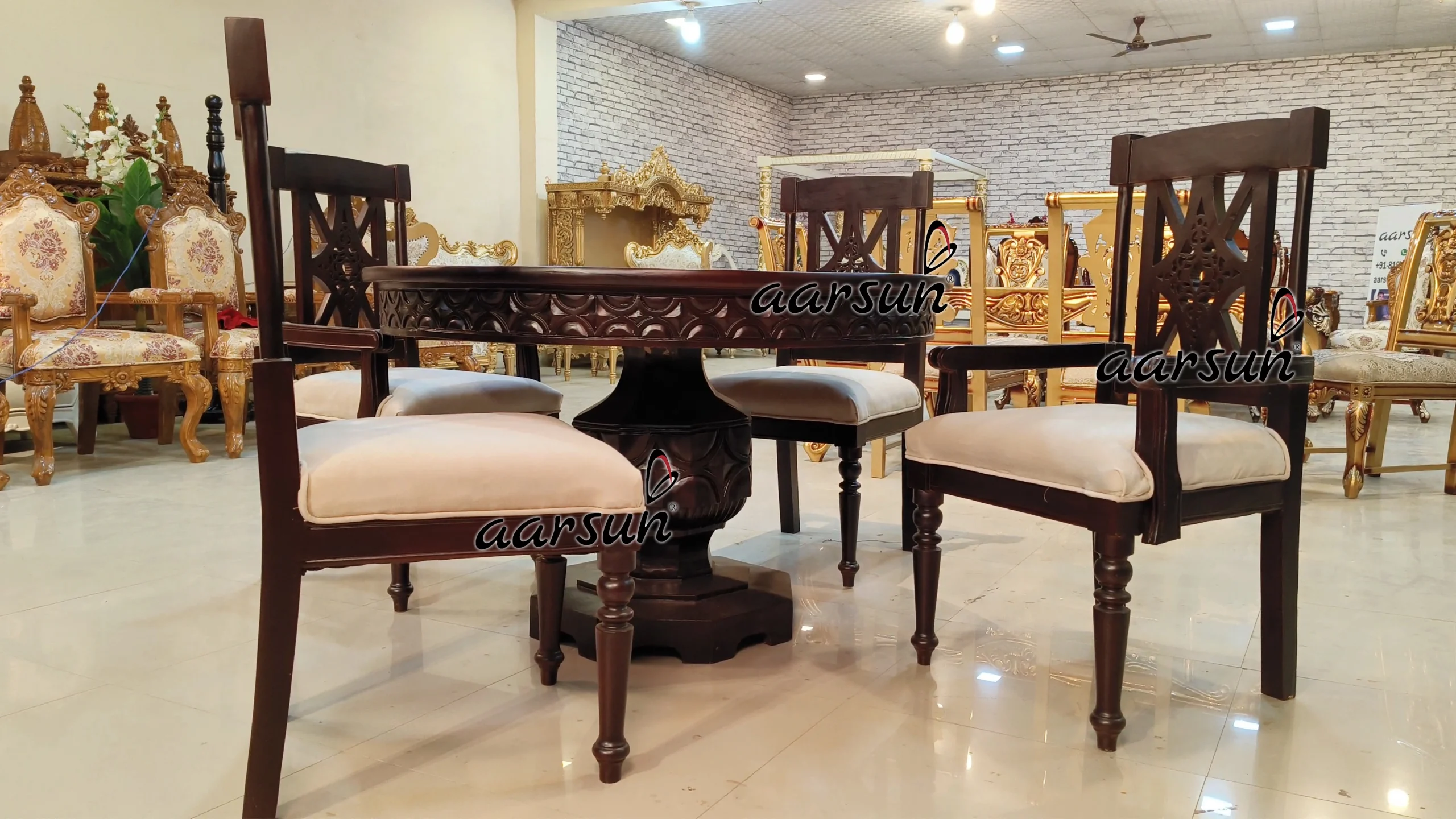 Round Dining Set - Image 7