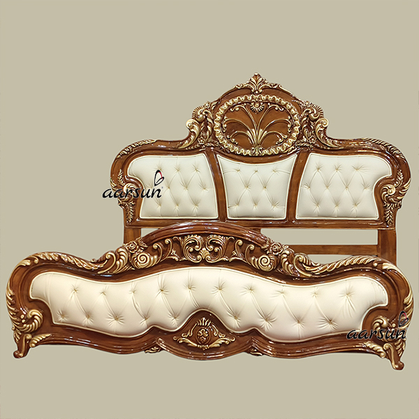 Handcrafted King Size Bed