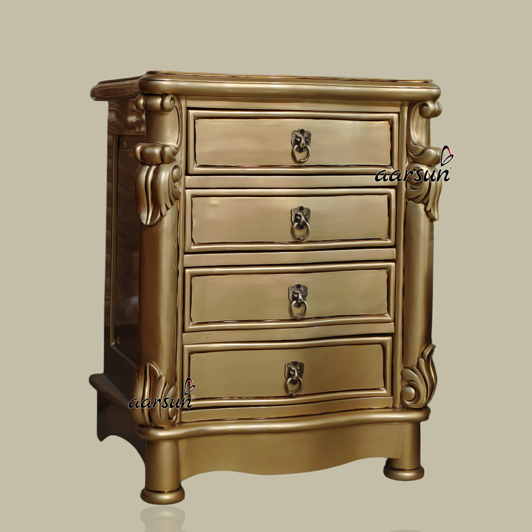 Wooden Queen Size Platform Bed - Image 2