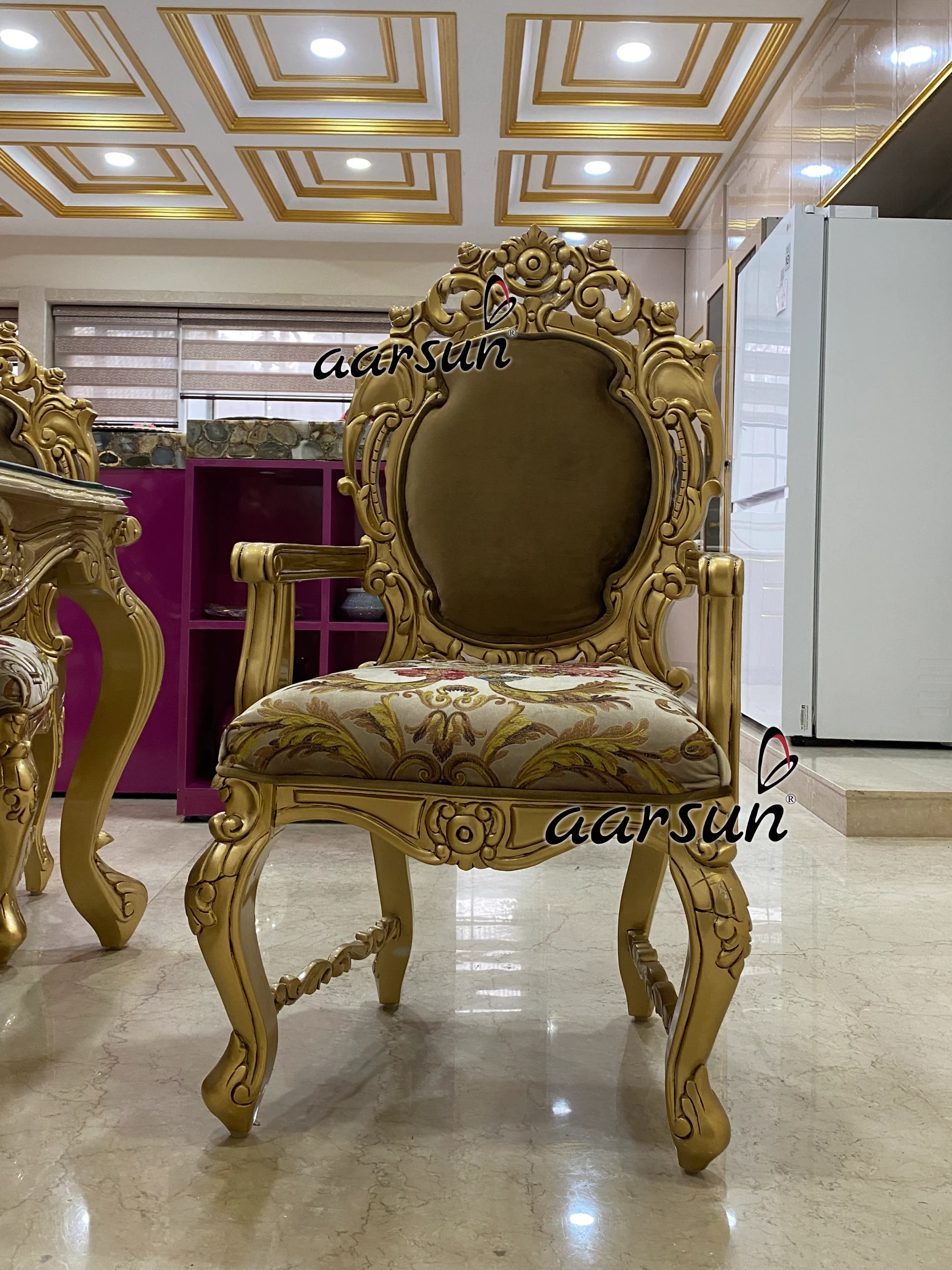 Premium 6-Seater Dining Table Set - Image 3