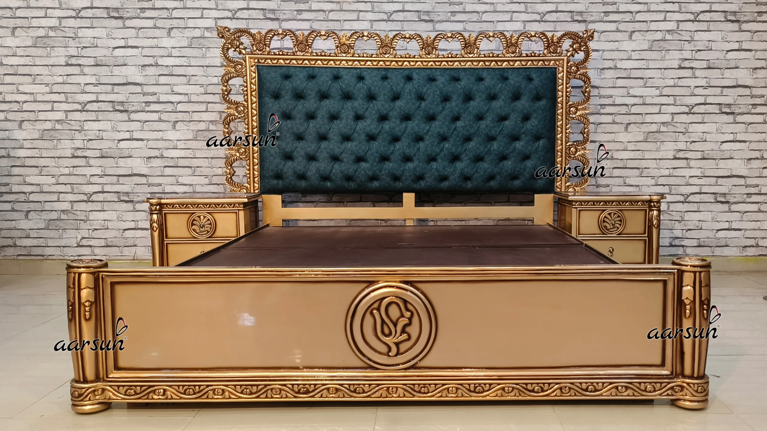 Popular bed design with 2 different storage