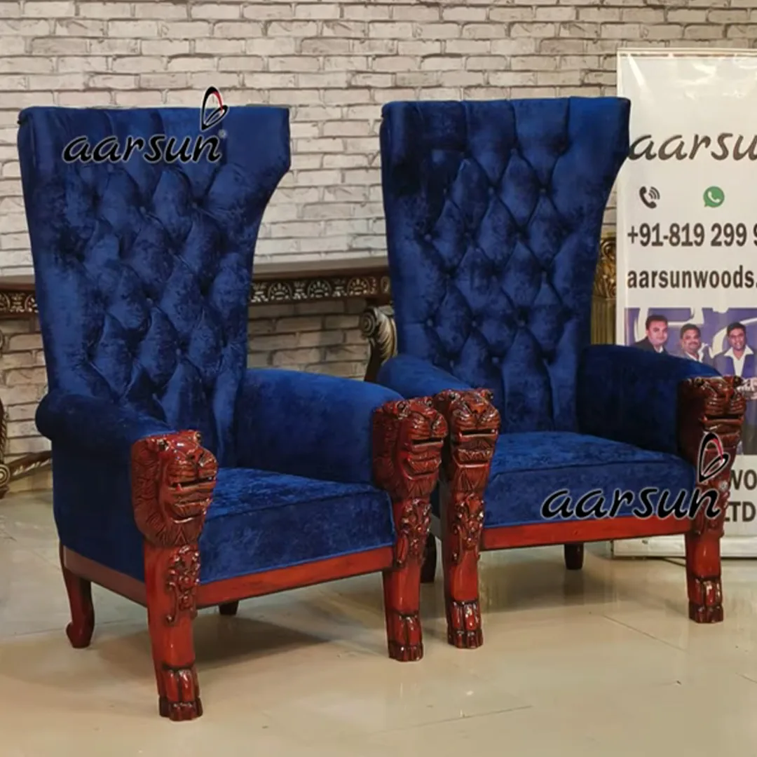 Maharaja King-Wing High Back Chair