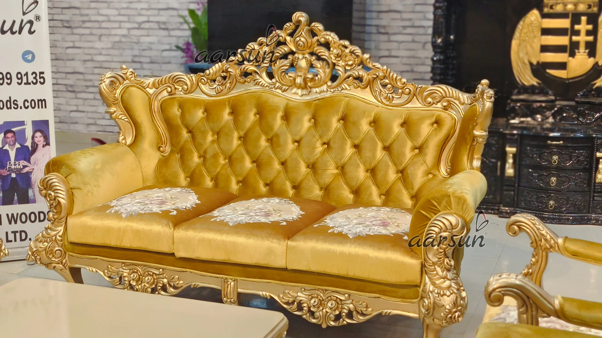Exclusive Sofa Set Design for Royal Homes - Image 5
