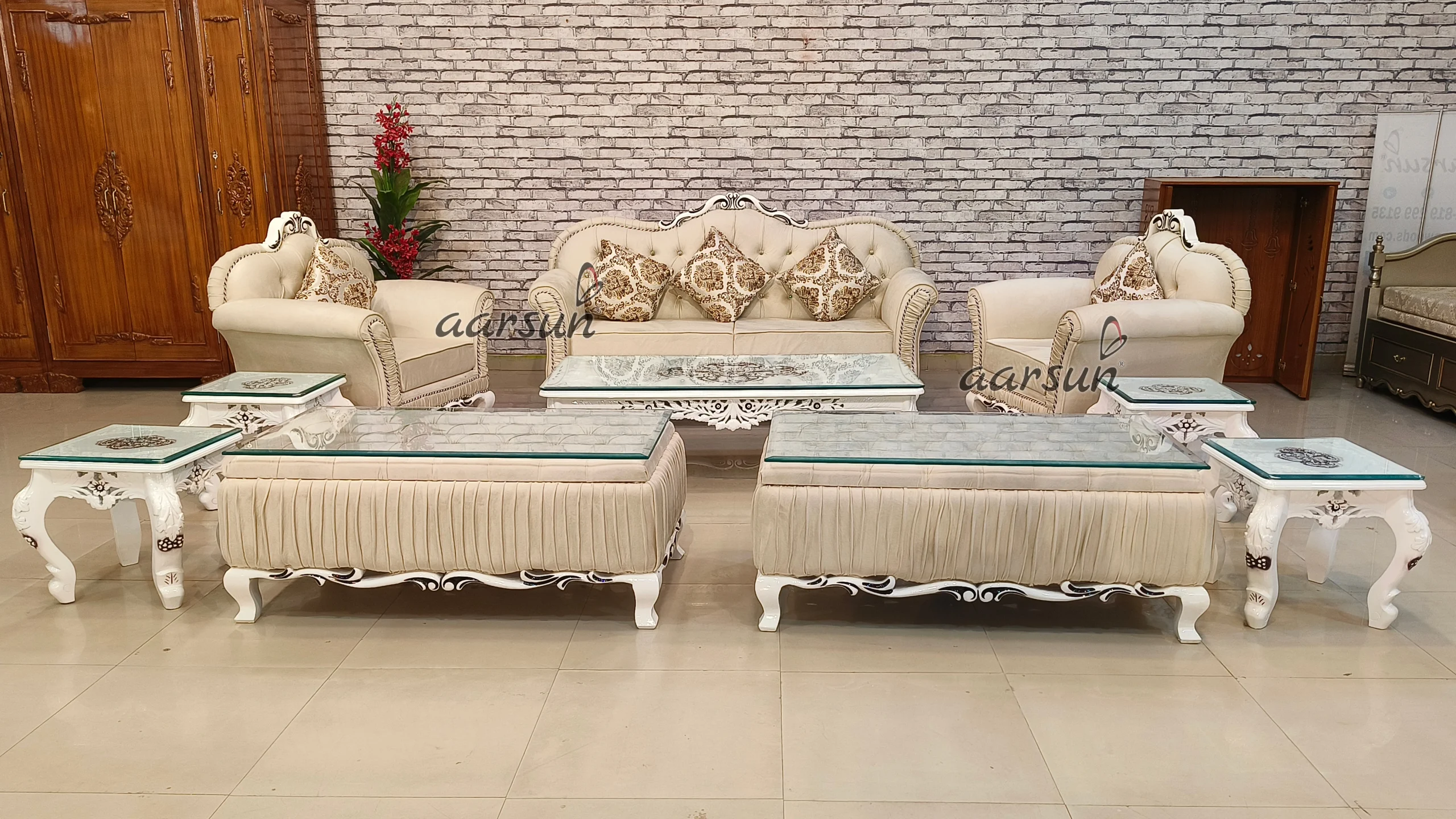 The Royal Villa Sofa Set Collection