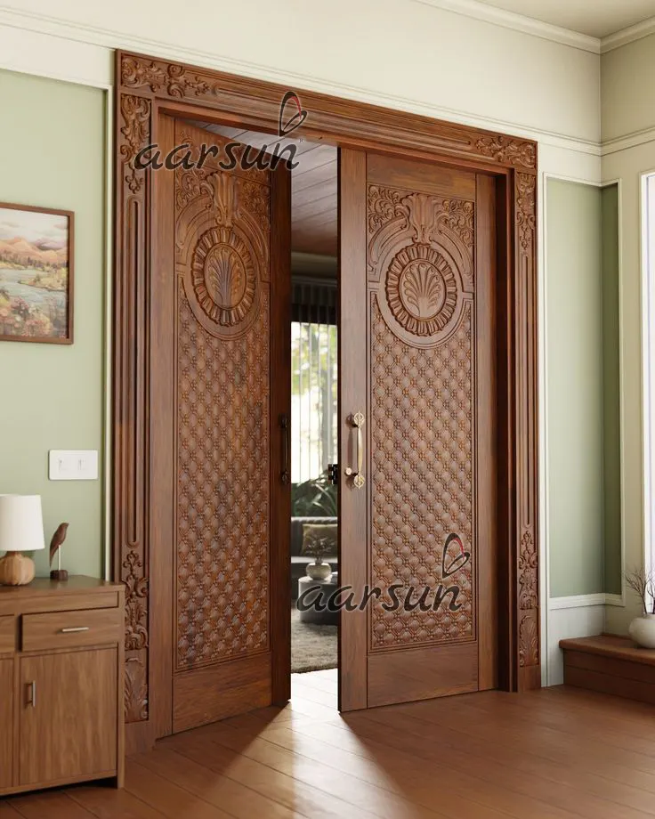 Wooden Antique Double Door