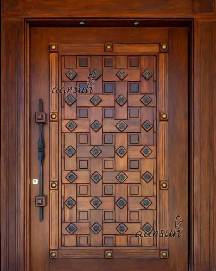 Wooden Classical Door Design