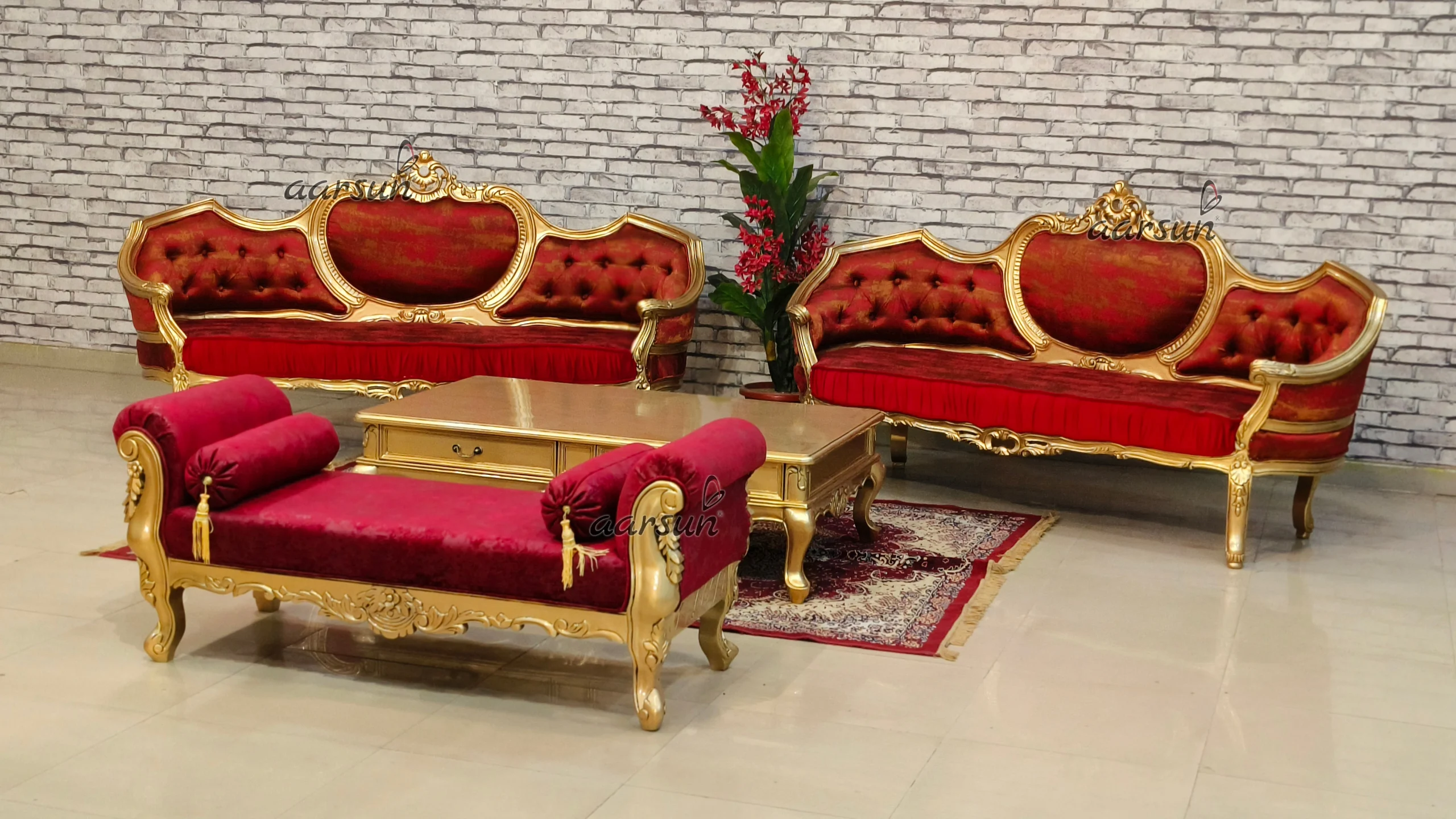 Master Piece Sofa Set For Luxury Palace
