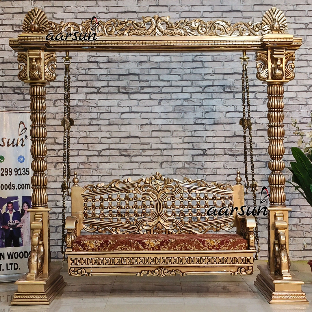 Premium Wooden Handcrafted Swing Design