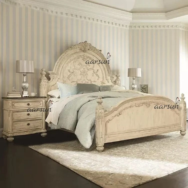 Stylish Solid Wood Bed for Modern Bedrooms