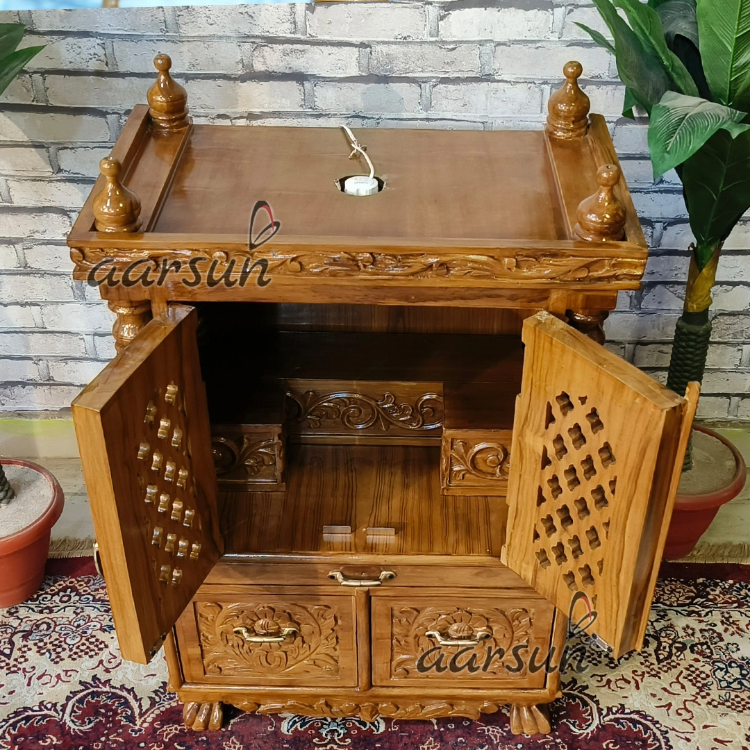 Traditional Handicraft Mandir for Worship - Image 2