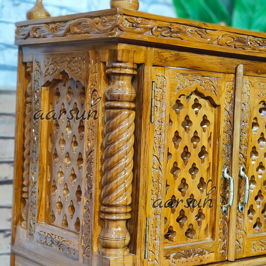 Traditional Handicraft Mandir for Worship - Image 3