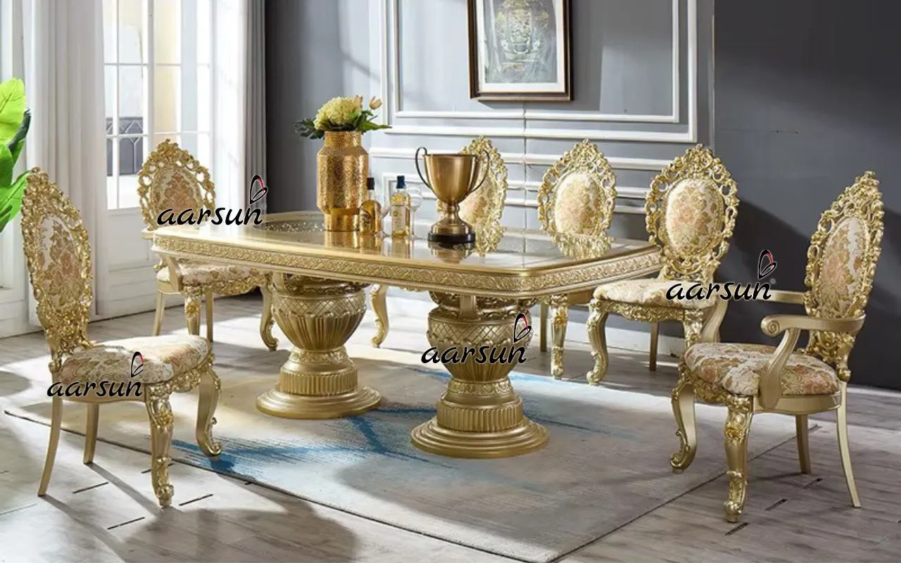 Beautiful 6 Seater Dining Set Dining Room Furniture for Living Room
