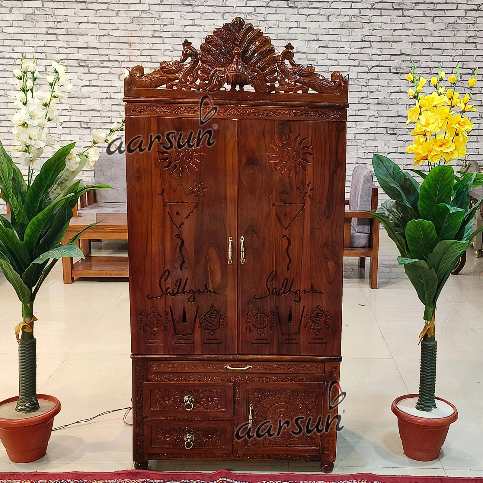 Indian Art- Pooja Mandir Design - Image 6