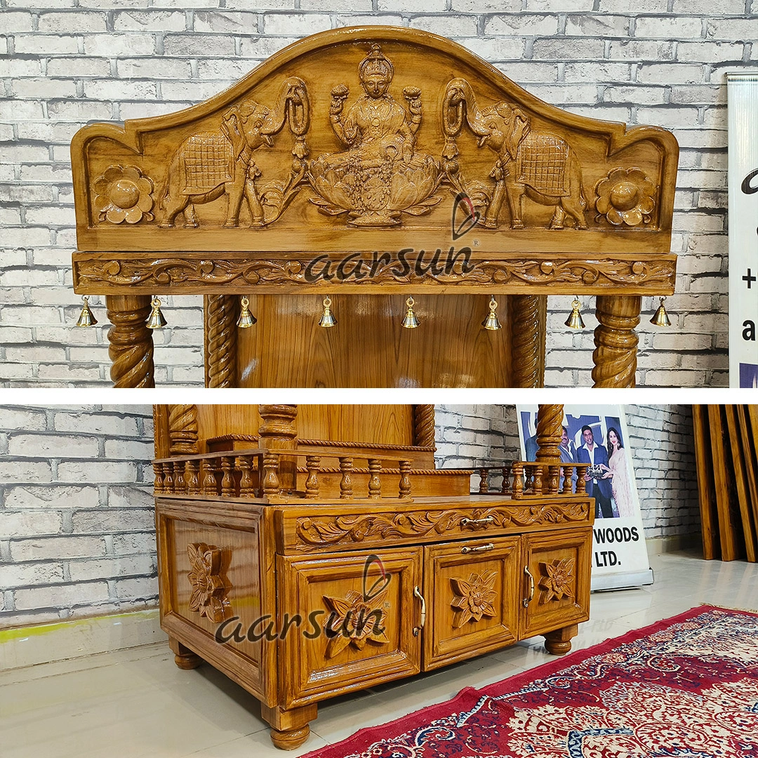 Wooden Puja Mandir at Factory Price - Image 7