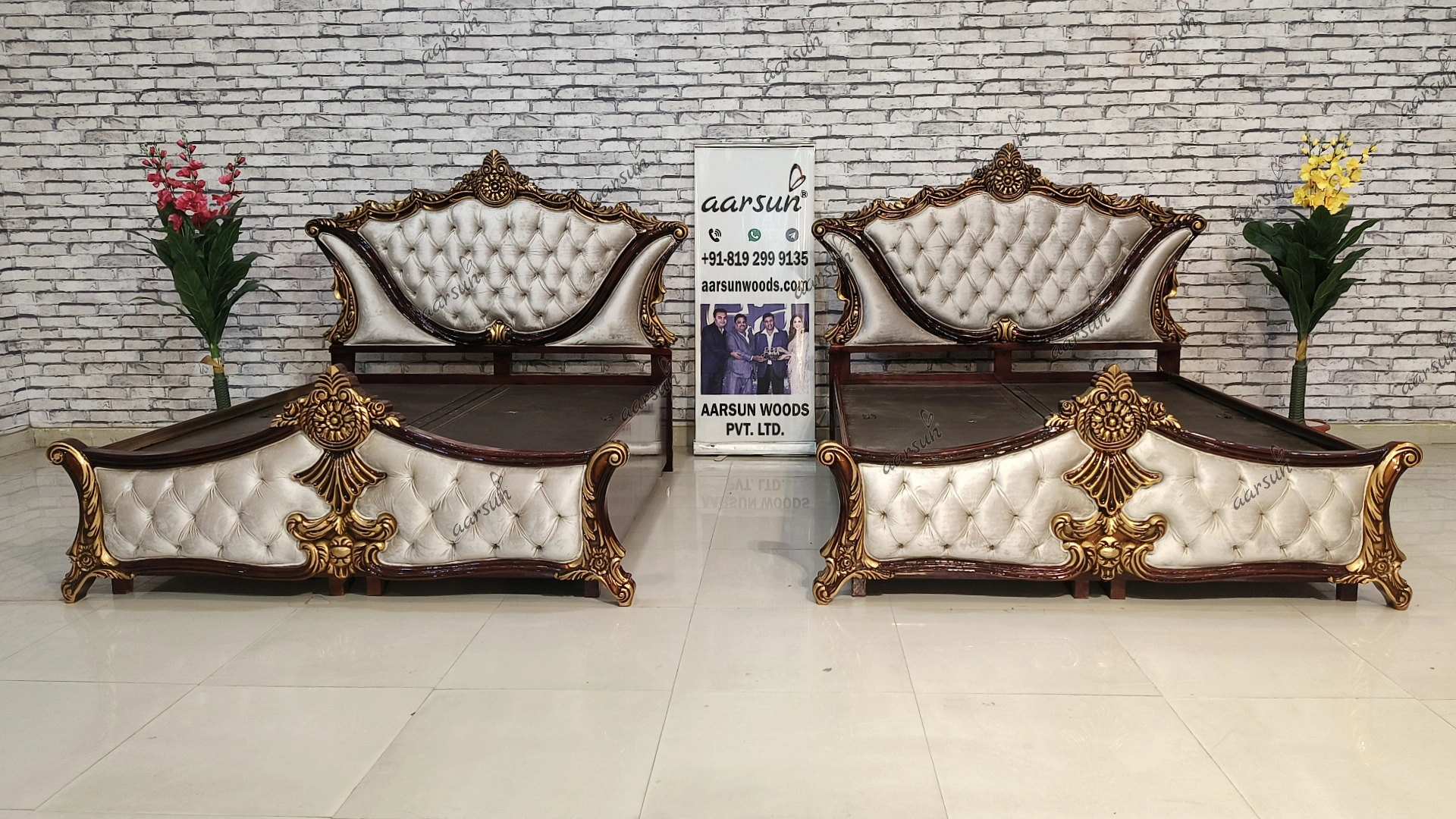 Amazing Queen Size Bed Elegant Design Mysore