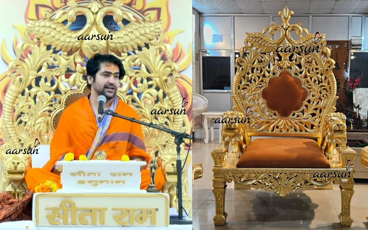 Bageshwar Dham Katha Chair for Dhirendra Krishna Shastri Ji