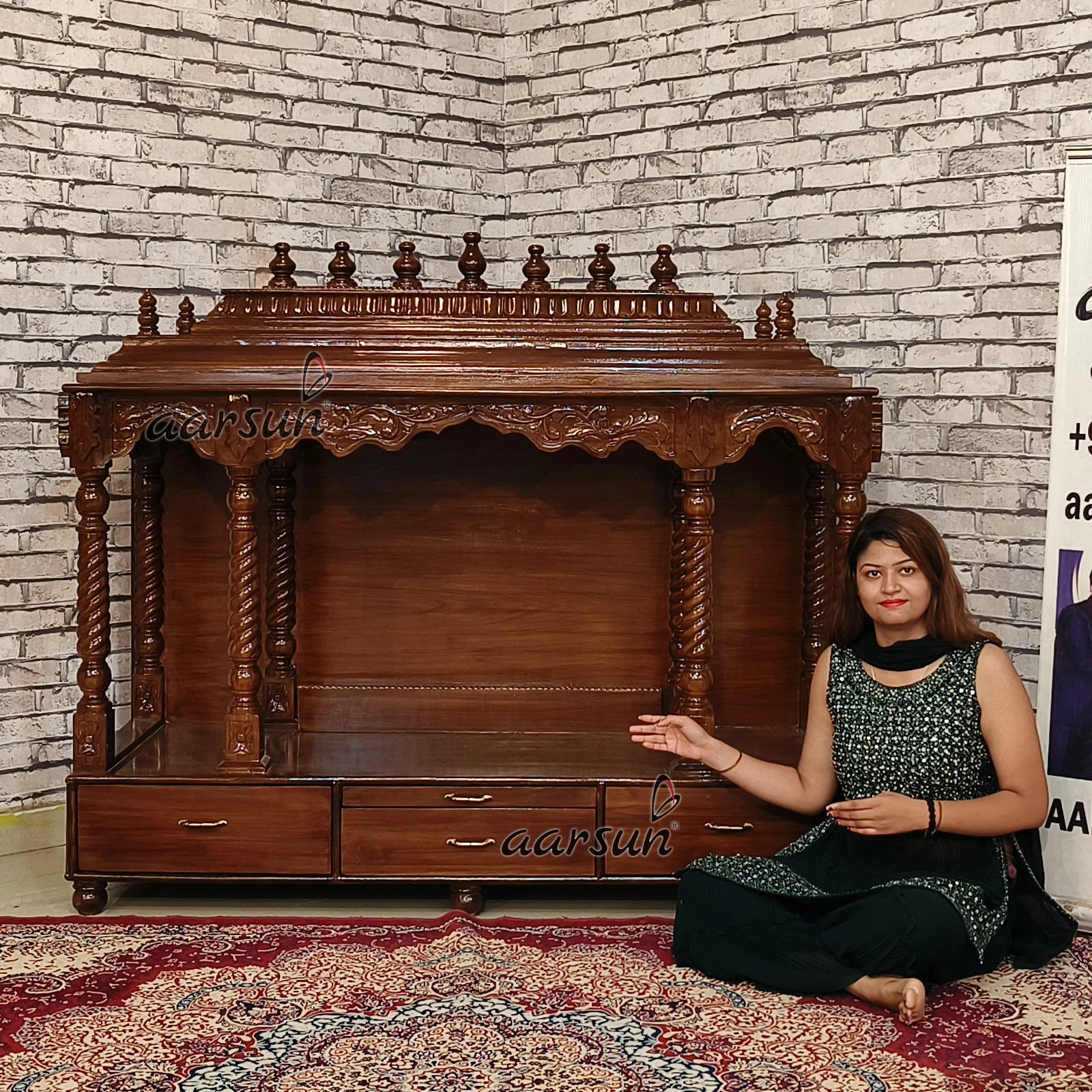 Most Popular Modern Puja Mandir - Image 5