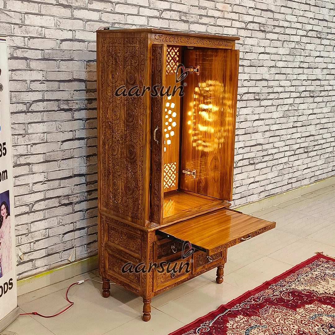 Pocket Doors - Ashtalakshmi Temple With LED Light - Image 6