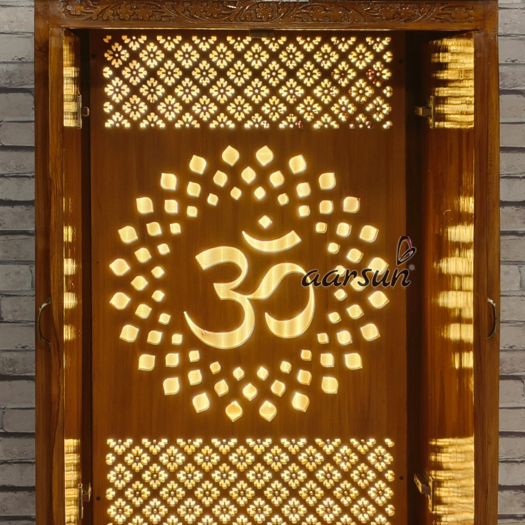 Pocket Doors - Ashtalakshmi Temple With LED Light - Image 7