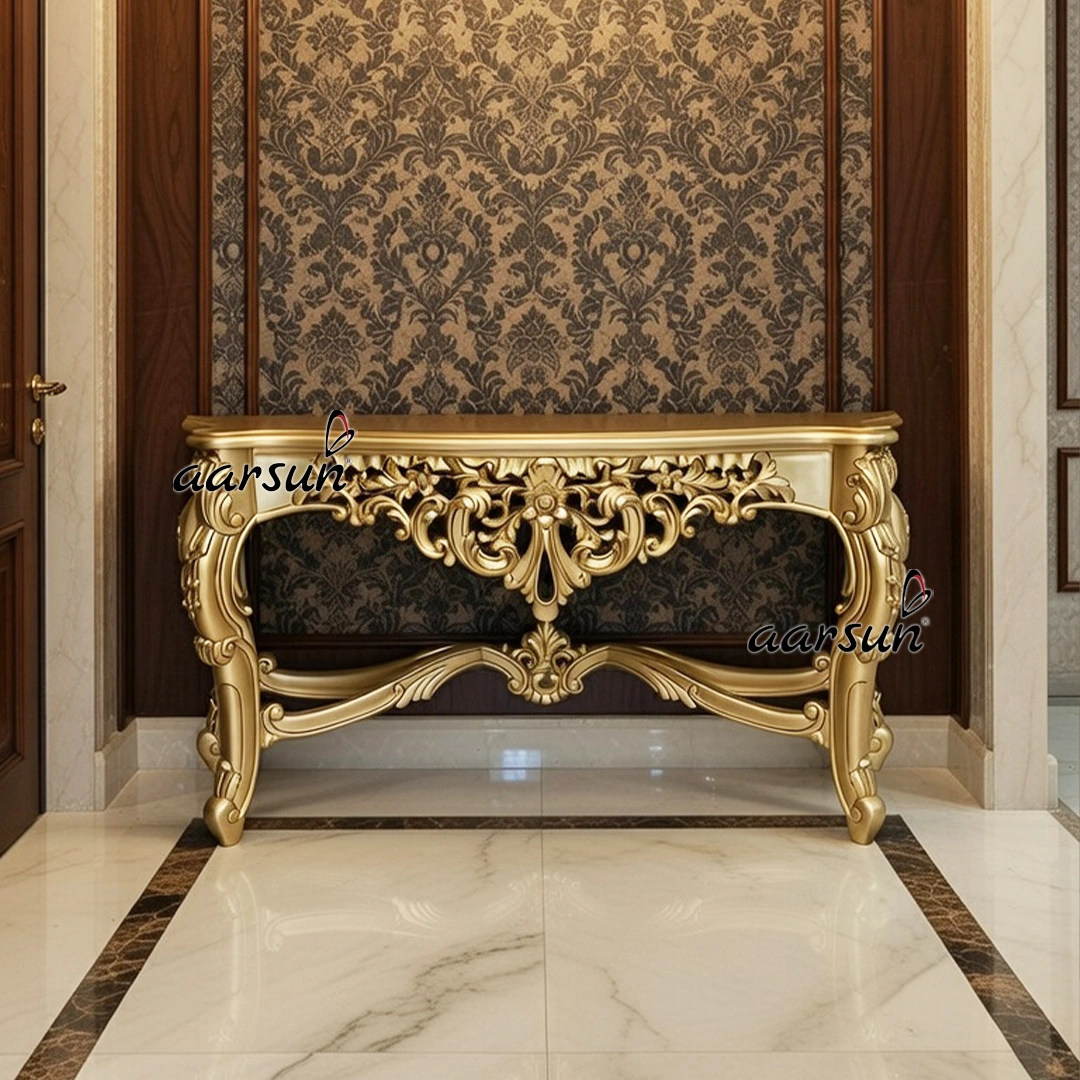 Wooden Console Table, Side Entrance, Entryway