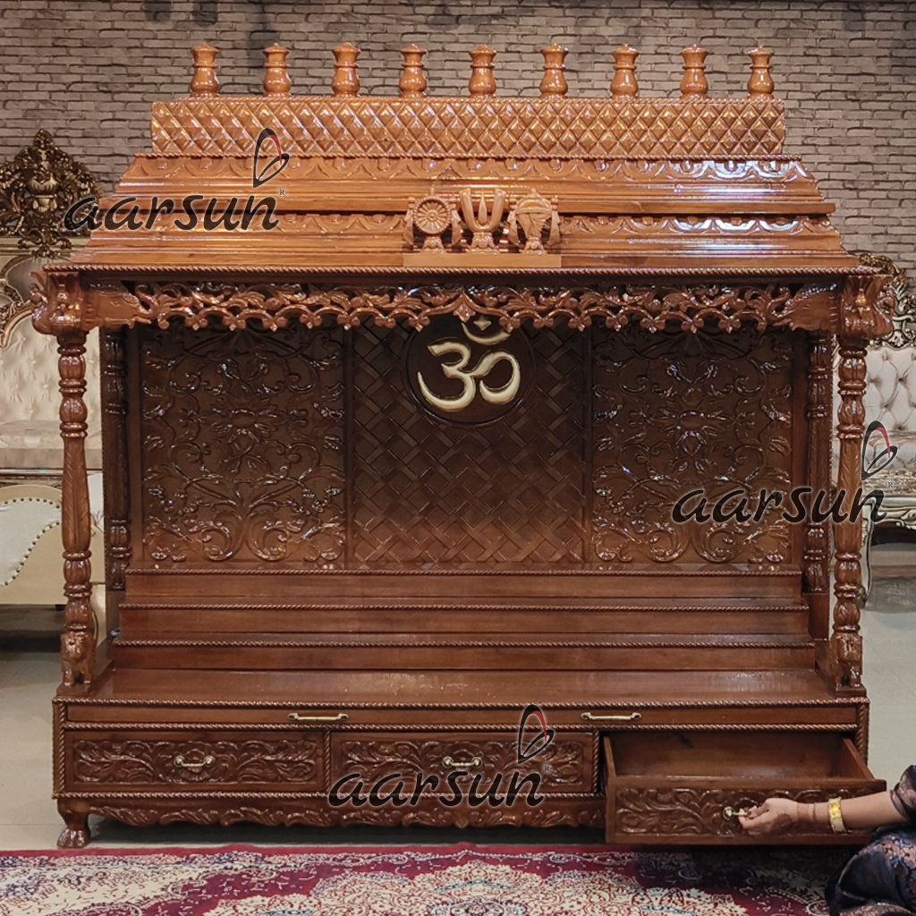 Large Hindu Pooja Mandir Gopuram Design - Image 5